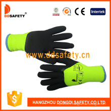 Polyester Cotton Shell with Napping Liner Latex Foam Coated Labor Gloves